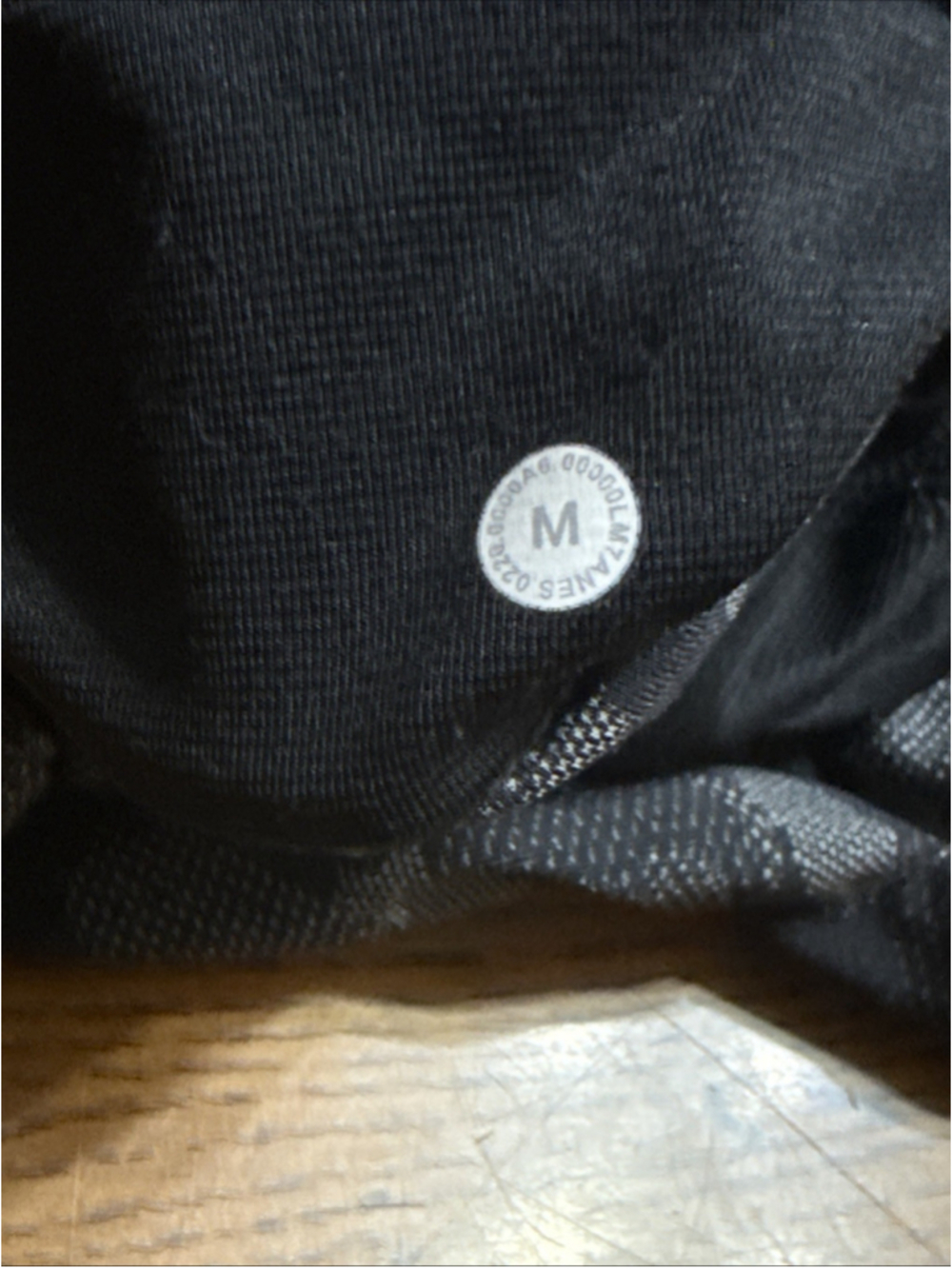 Lululemon Men's Small Surge Short 6” Lined Jacquard Variegated Camo Black S20 - Picture 4 of 5
